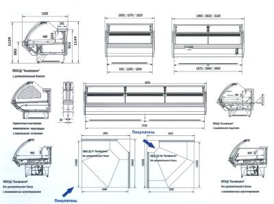 схема витрин «Калифорния»