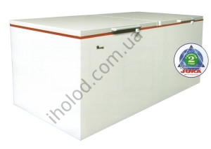 Огромный морозильный ларь Juka с глухой крышкой